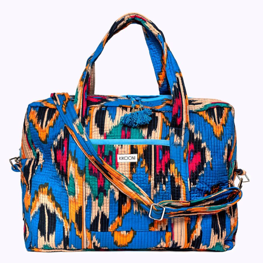 Grote reistas 'Blue Ikat'