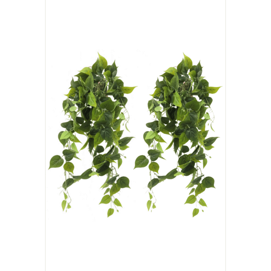 Philodendron Kunst Hangplant 90cm - Afbeelding 6