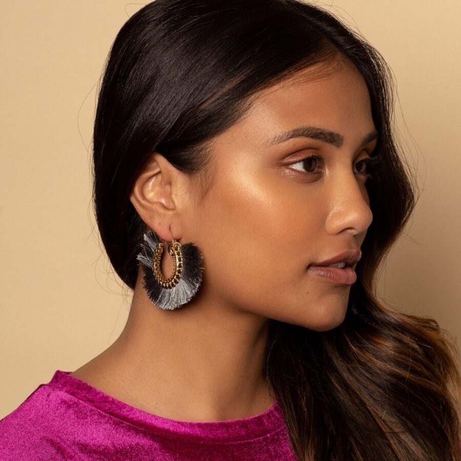 Seaweed Tassel Earrings - Afbeelding 2