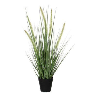Dogtail Gras Kunstplant - H53 x Ø30 cm - Groen