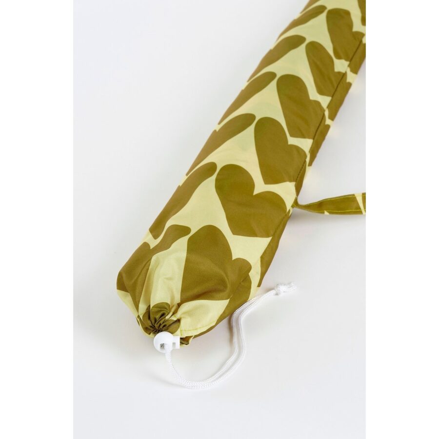 Heart Strandparasol - H180 x Ø160 cm - Bruin - Afbeelding 6
