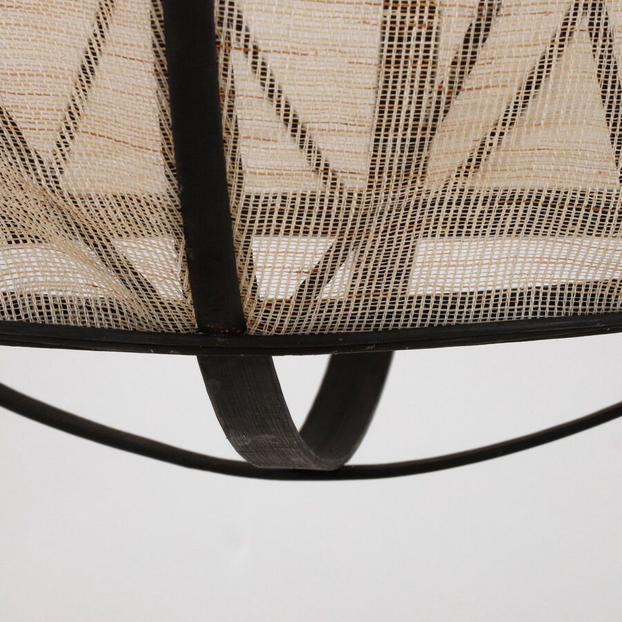 Pella Hanglamp - H50 x Ø51 cm - Linnen - Off-white - Afbeelding 2