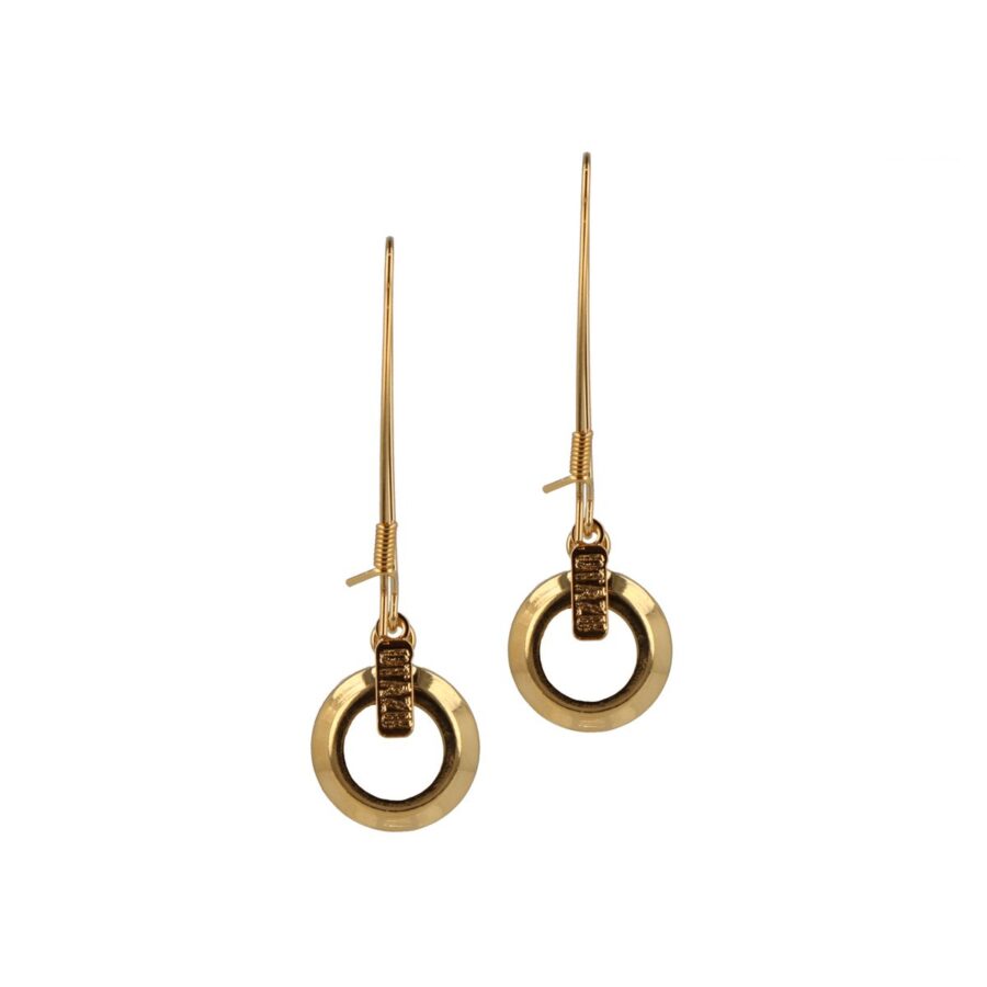 Halo Earhangers White Opal - Afbeelding 3