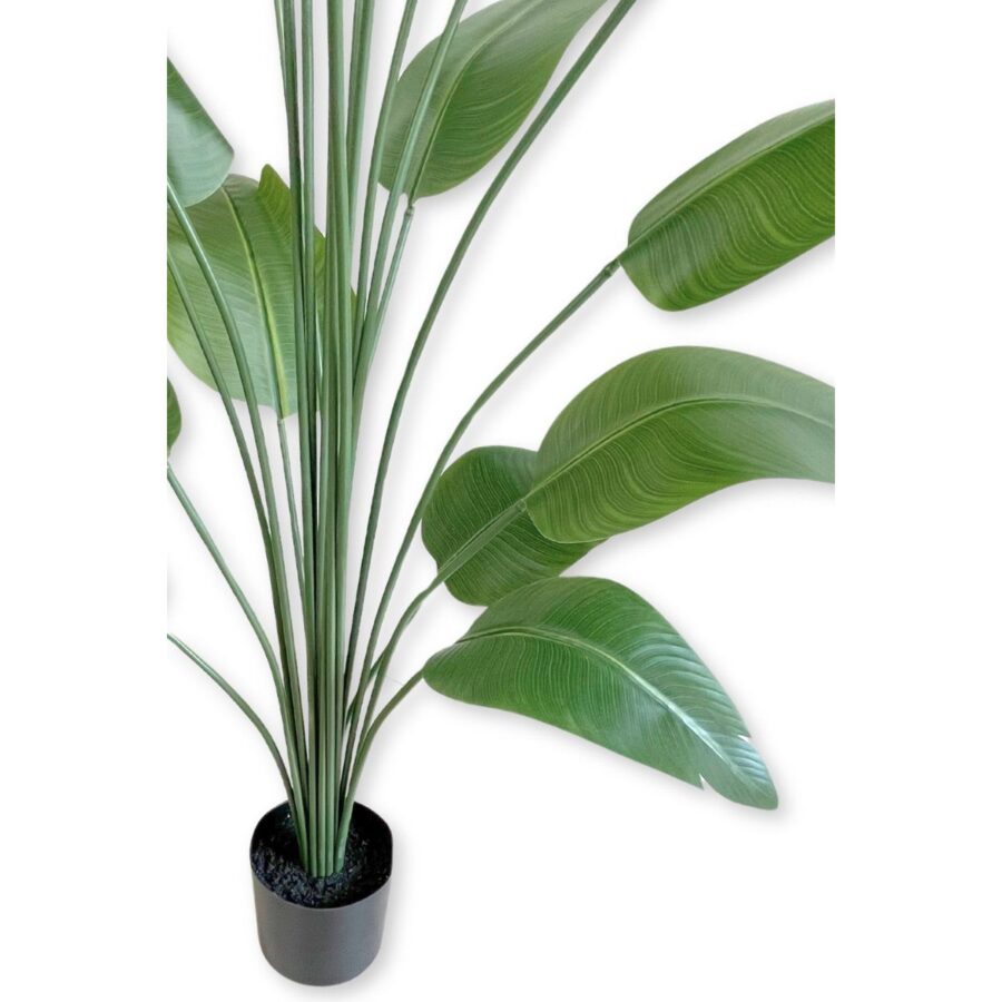 Kunst Bananenplant 210cm - Afbeelding 6