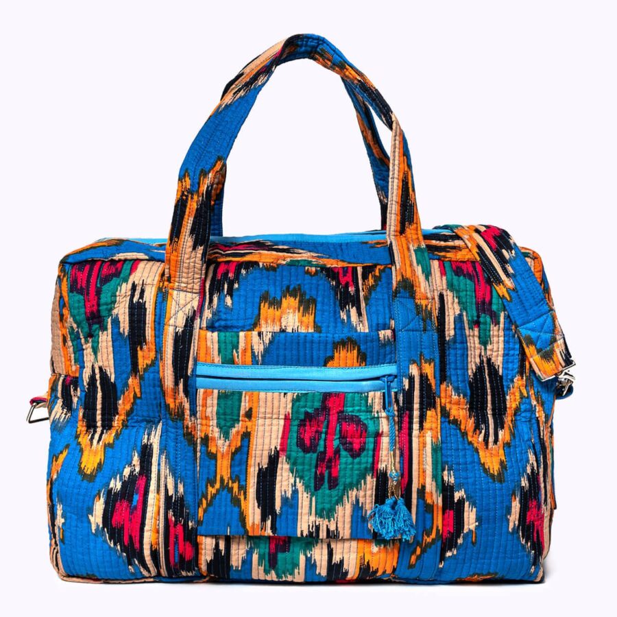Grote reistas 'Blue Ikat' - Afbeelding 3