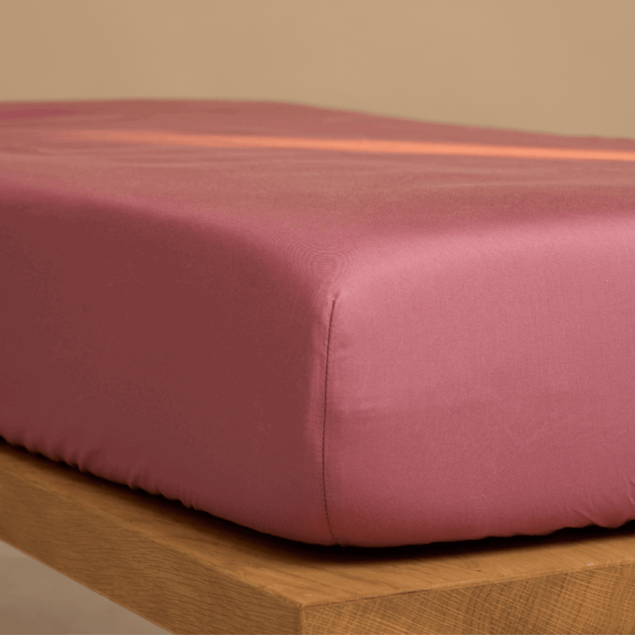 Kids - Hoeslaken TENCEL™ Twill Dusty Rose - Afbeelding 2