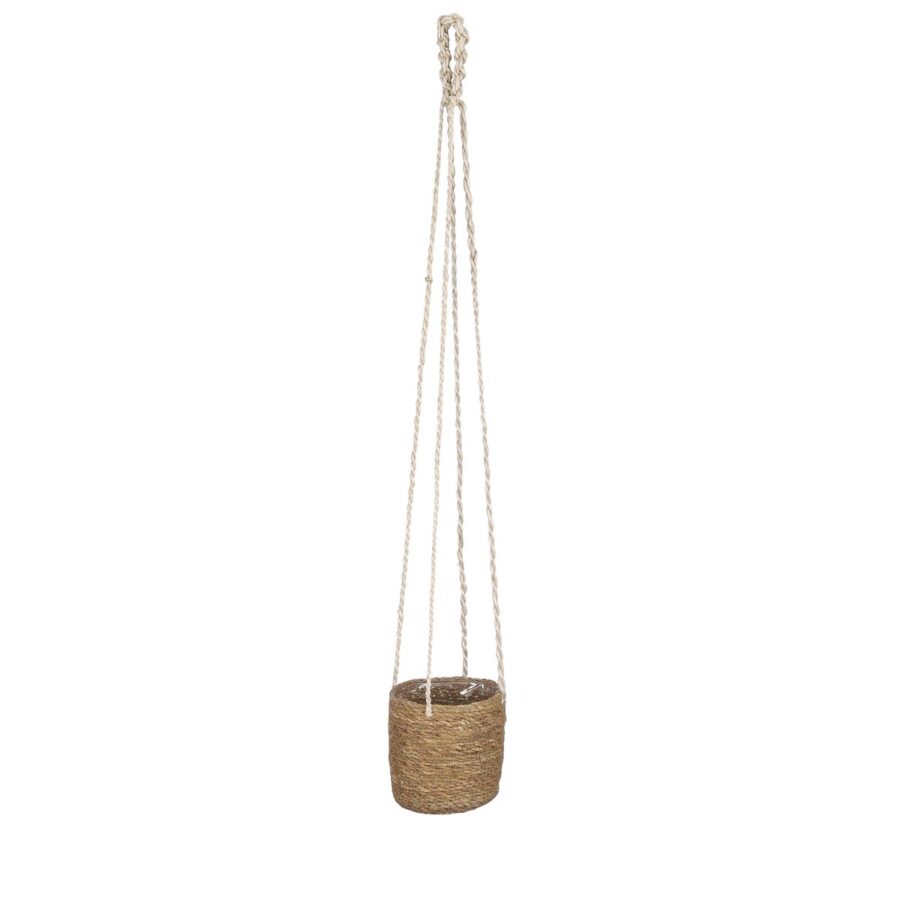 Atlantic Plantenmand - Set van 2 - H16 x Ø16 cm - Lichtbruin - Afbeelding 5