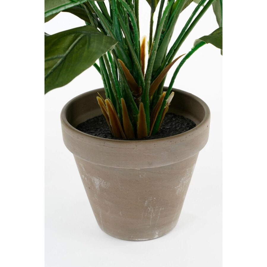 Spathiphyllum Kunstplant in Bloempot Stan - H50 x Ø40 cm - Wit - Afbeelding 4