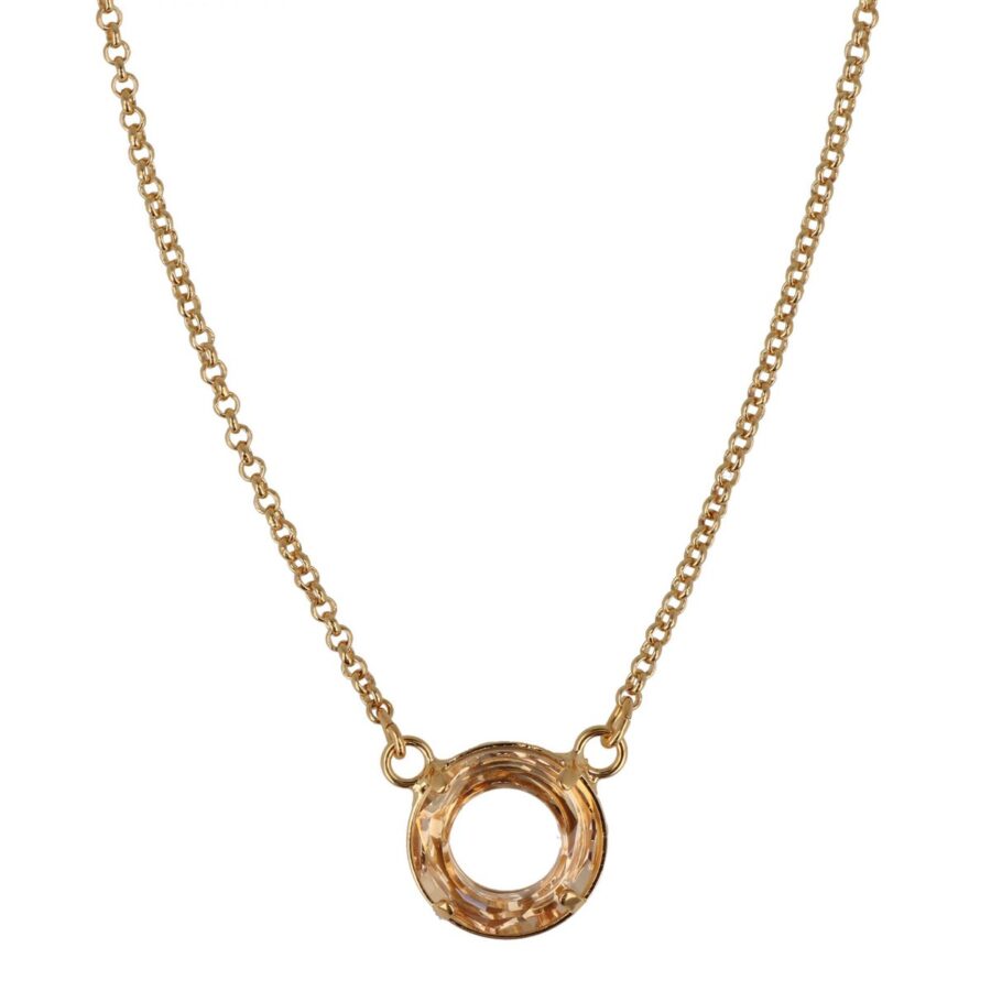 Halo Necklace Gold - Small - Afbeelding 2
