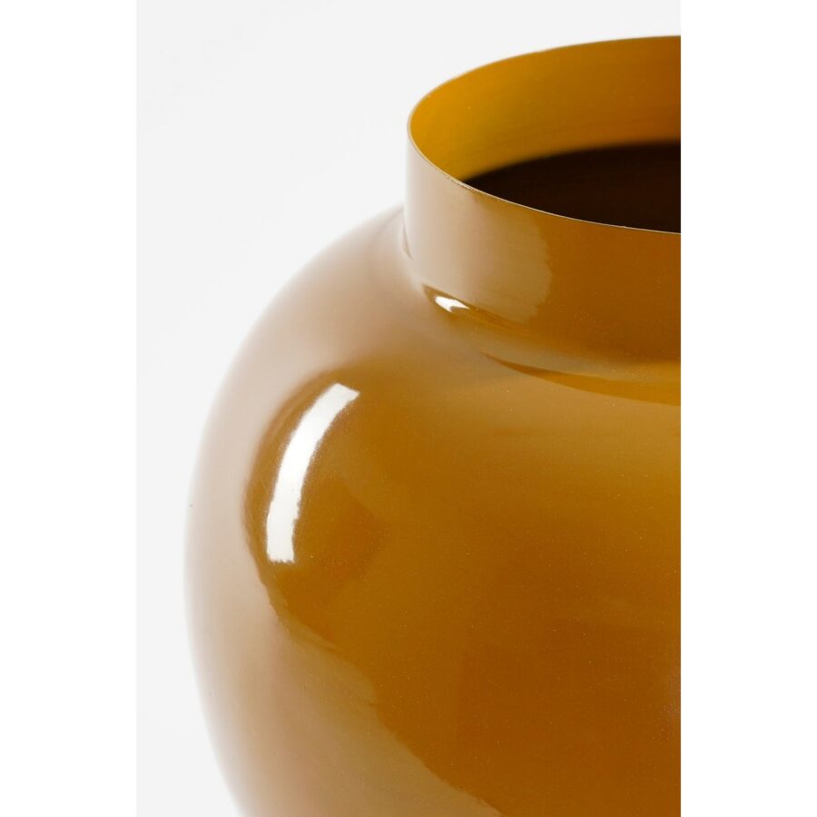 Boyd Vaas - H37 x Ø26 cm - Metaal - Bruin - Afbeelding 2