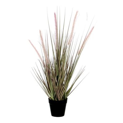 Dogtail Gras Kunstplant - H53 x Ø30 cm - Paars