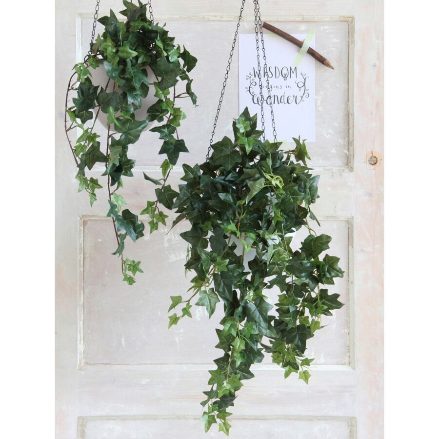 Hedera Kunstplant in Bloempot Stan - H45 x Ø25 cm - Groen - Afbeelding 6