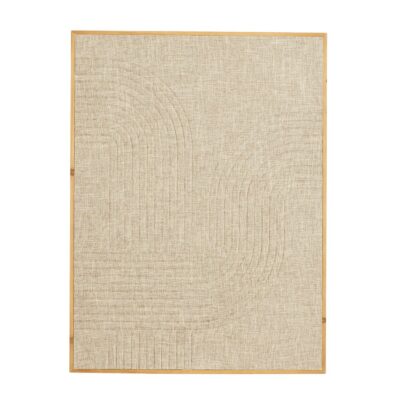 Mista Wanddecoratie - L60 x B3 x H80 cm - 100% FSC - Mdf - Bruin