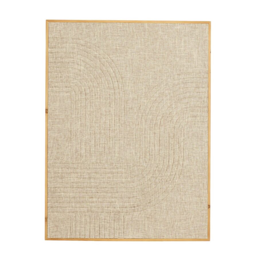 Mista Wanddecoratie - L60 x B3 x H80 cm - 100% FSC - Mdf - Bruin