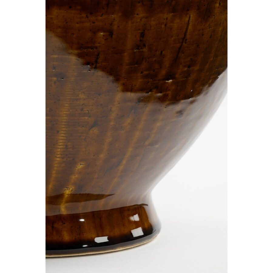 Elena Vaas - H34 x Ø26 cm - Keramiek - Bruin - Afbeelding 4