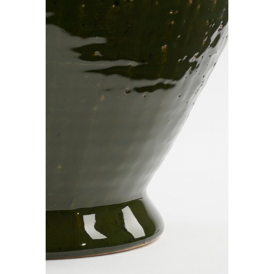 Elena Vaas - L29 x B26 x H39 cm - Keramiek - Groen - Afbeelding 4
