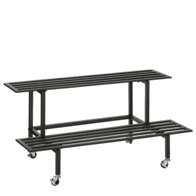 Greenrax Plantentafel - L90 x B44 x H42 cm - Metaal - Zwart