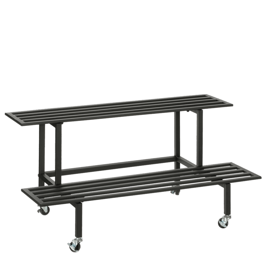 Greenrax Plantentafel - L90 x B44 x H42 cm - Metaal - Zwart