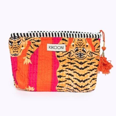 handgemaakte mini tas 'Poppy Tiger'