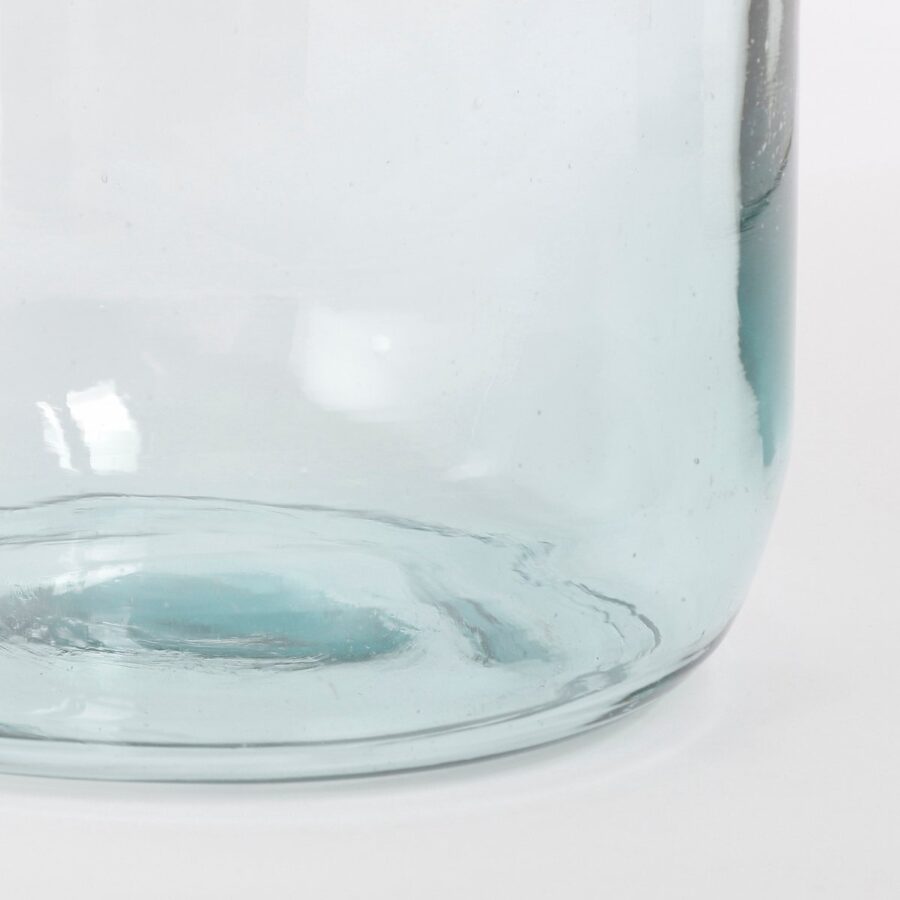 Vienne Vaas - H42 x Ø29 cm - Gerecycled Glas - Transparant - Afbeelding 3