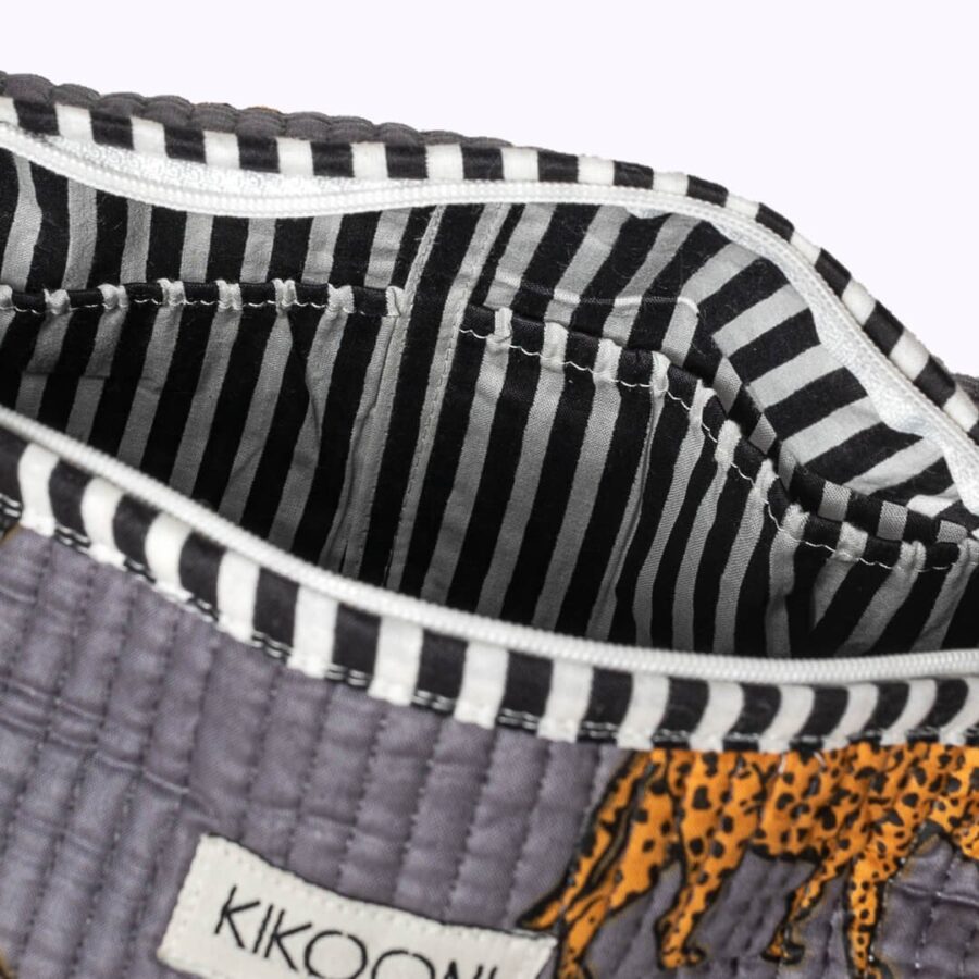 Cosmetische tas "Gray Leopard" - Afbeelding 2