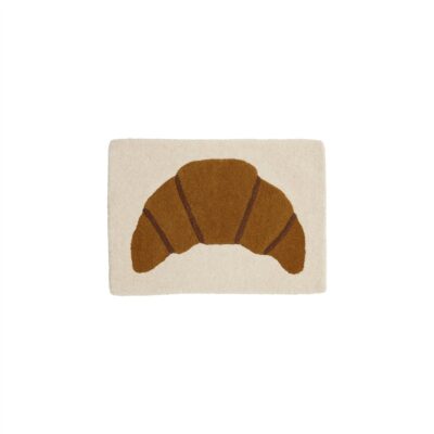 Croissant getuft miniatuurtapijt / muurhanger