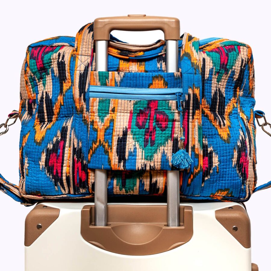 Grote reistas 'Blue Ikat' - Afbeelding 7
