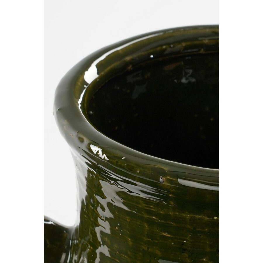 Elena Vaas - L29 x B26 x H39 cm - Keramiek - Groen - Afbeelding 2