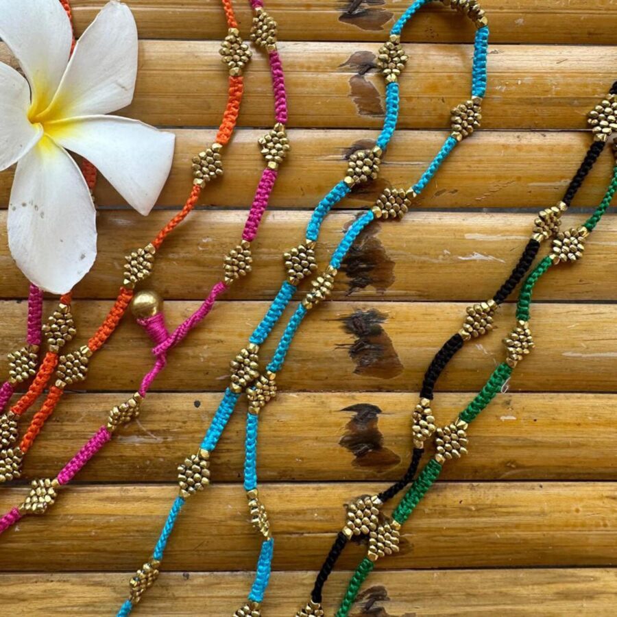Handgemaakte Dokra ketting Summerlove - Afbeelding 2