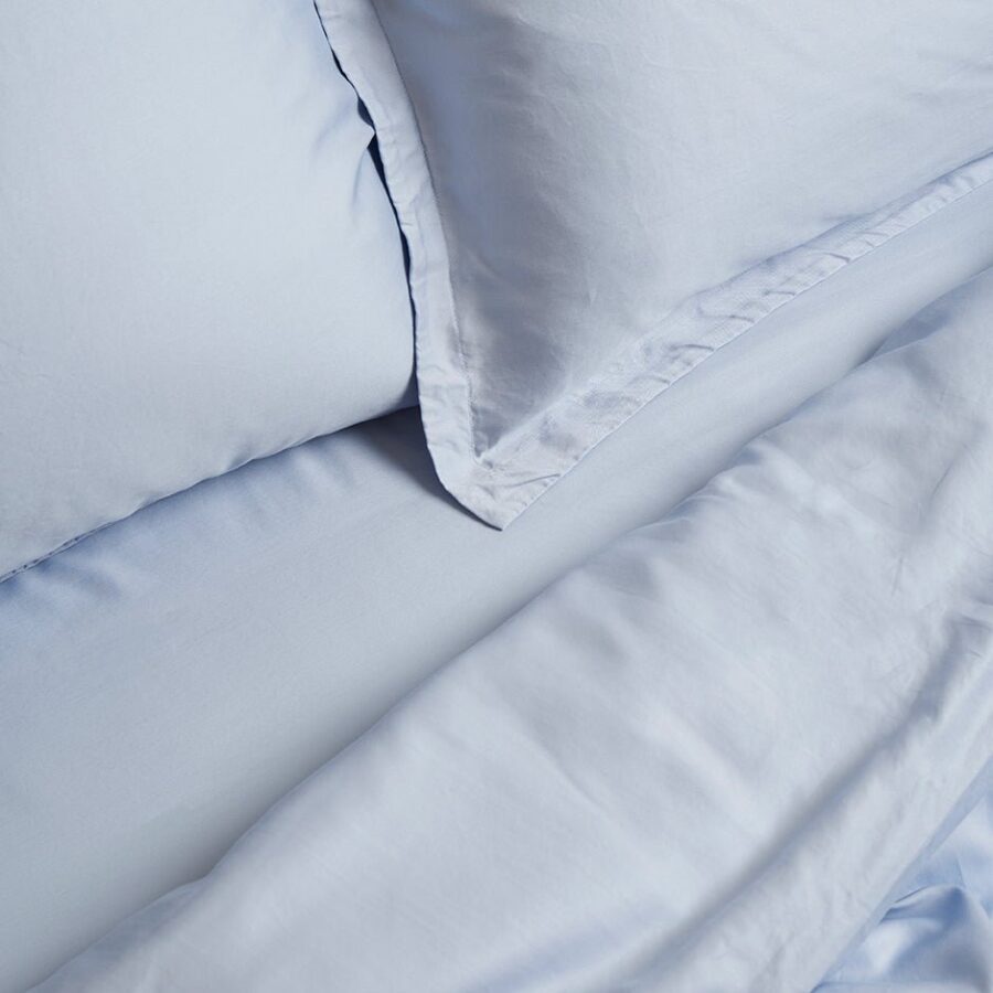 TENCEL™ - Twill Hoeslaken Licht Blauw - Afbeelding 4