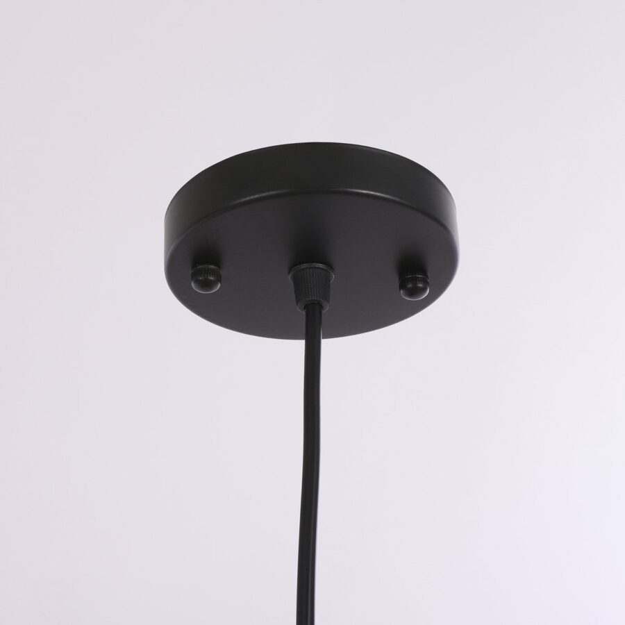 Pella Hanglamp - H50 x Ø51 cm - Linnen - Beige - Afbeelding 4