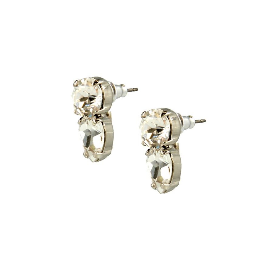 Silver Beetle Earrings – Small - Afbeelding 2