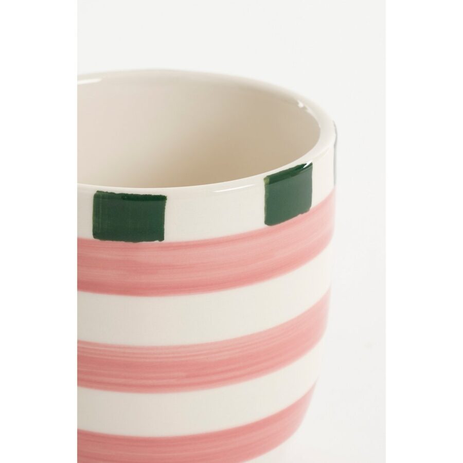 Bliss Serviesset - 6-delig - Steengoed - Roze, Geel, Groen - Afbeelding 4