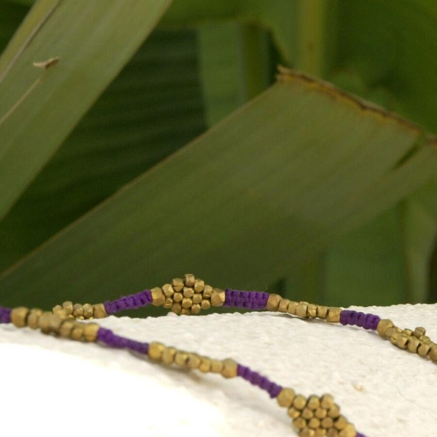 Dokra ketting "Bloem" - Afbeelding 25