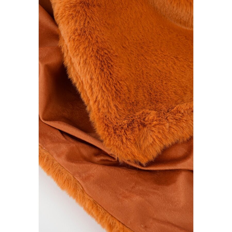 Bronte Fleece Deken - L200 x B150 cm - Oranje - Afbeelding 3