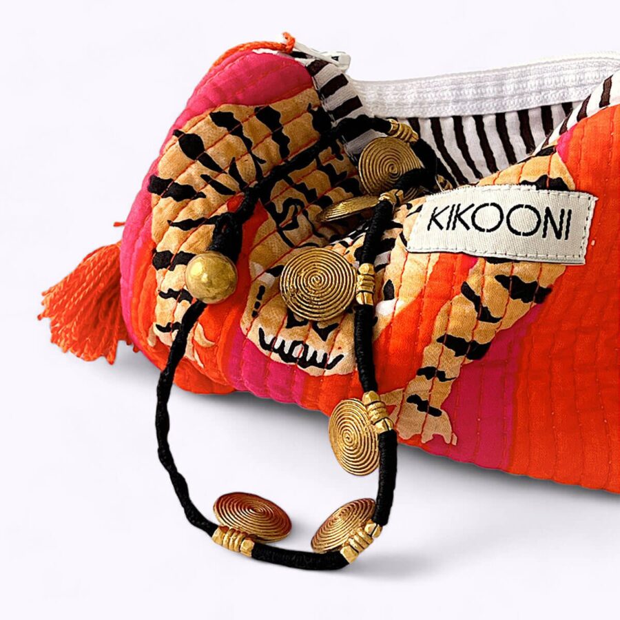 handgemaakte mini tas 'Poppy Tiger' - Afbeelding 12