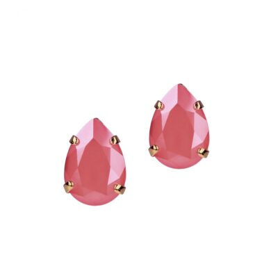 Coral Drop Earpins