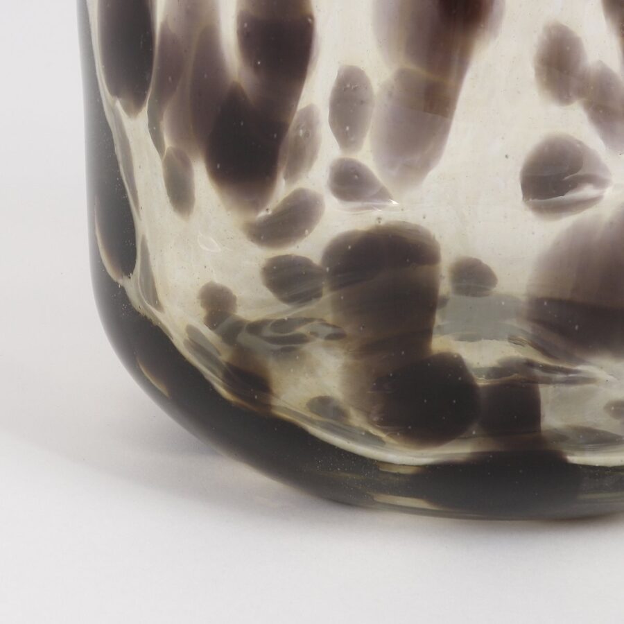Pantera Vaas - H19 x Ø19 cm - Bruin - Afbeelding 4