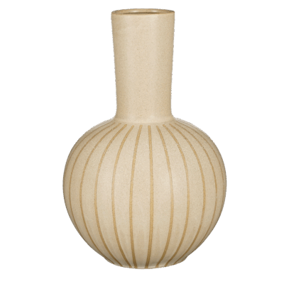 Holm Vaas - H52 x Ø34 cm - Keramiek - Crème