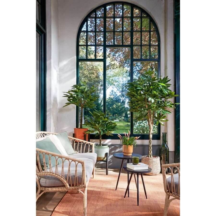 Pachira Kunstplant - H150 x Ø65 cm - Groen - Afbeelding 8