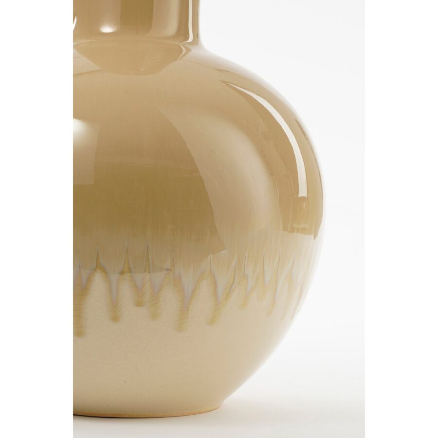 Holm Vaas - H42 x Ø28 cm - Keramiek - Crème - Afbeelding 3