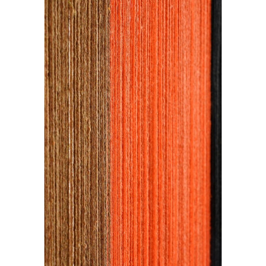 Kuba Wanddecoratie - L50 x B3 x H70 cm - FSC 100% - Katoen - Oranje - Afbeelding 3