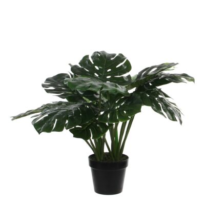 Monstera Kunstplant - H60 x Ø80 cm - Groen