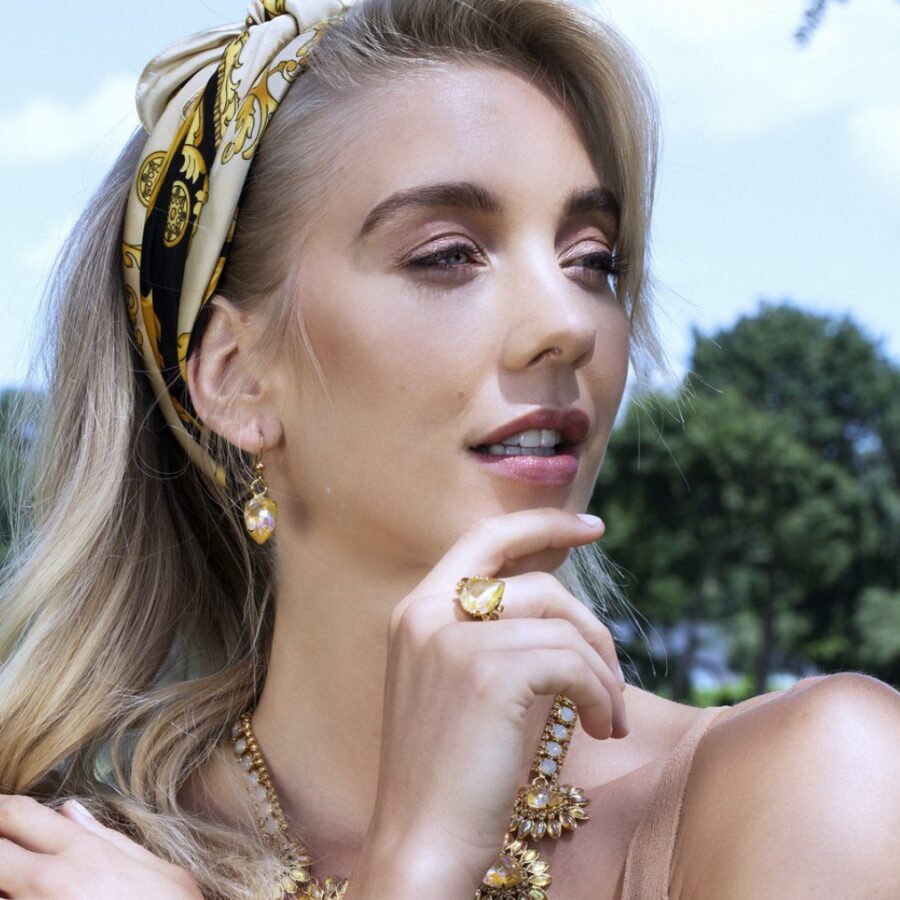 Galaxy Gold Small Ring - Afbeelding 2