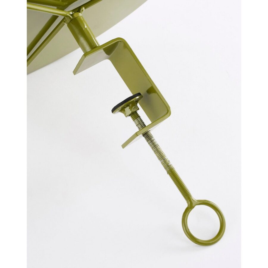 Aston Dienblad met Klem - H30 x Ø31 cm - Metaal - Donkergroen - Afbeelding 3