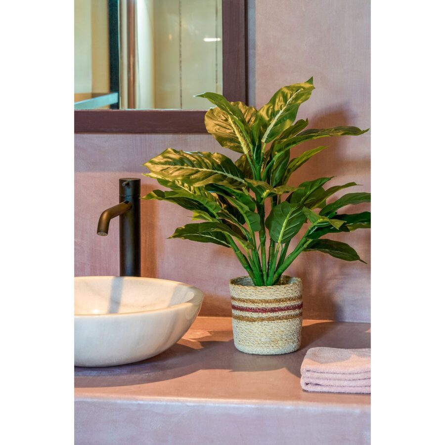 Evergreen Kunstplant in Bloempot Stan - H49 x Ø40 cm - Groen - Afbeelding 8