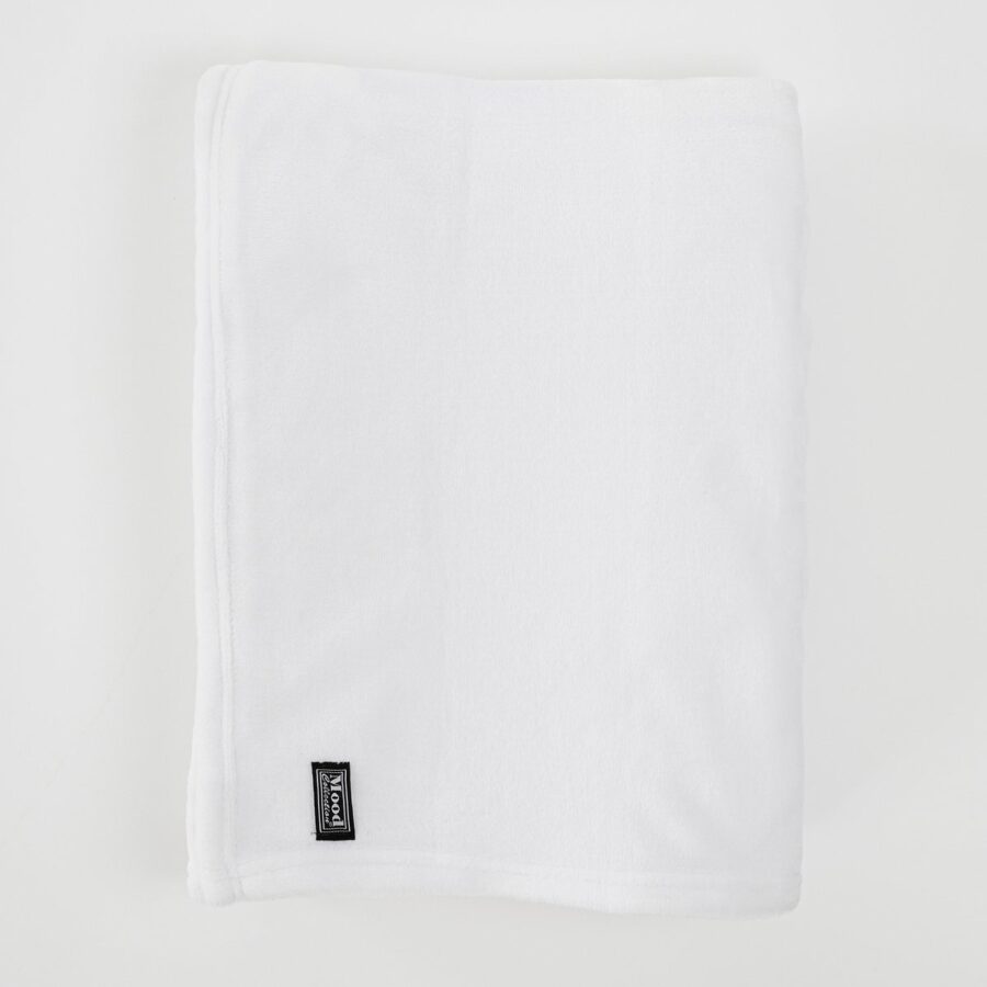 Famke Fleece Plaid - L180 x B130 cm - Off white - Afbeelding 2