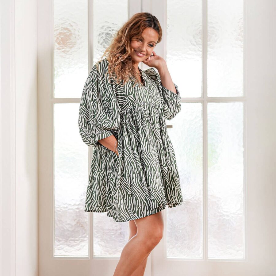 Feel Good Baumwollkleid Desert Dream - Afbeelding 4