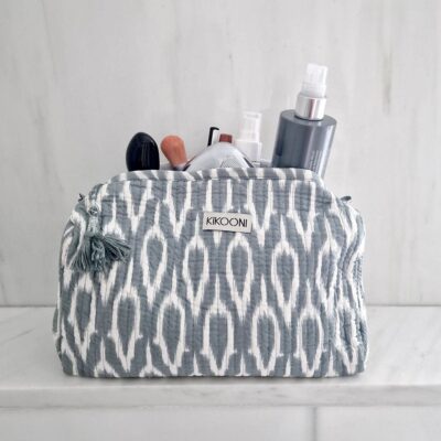 handgemaakte make-uptasje 'Positive Grey'