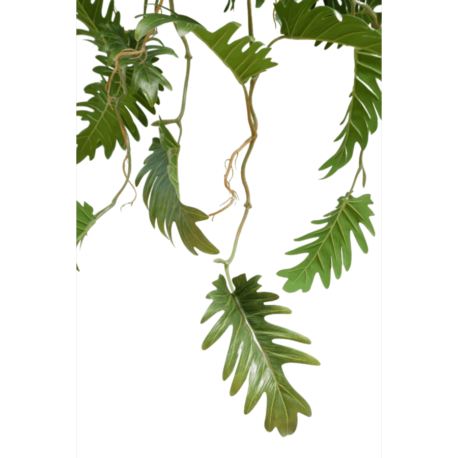 Philodendron Kunst Hangplant 95cm - Afbeelding 3